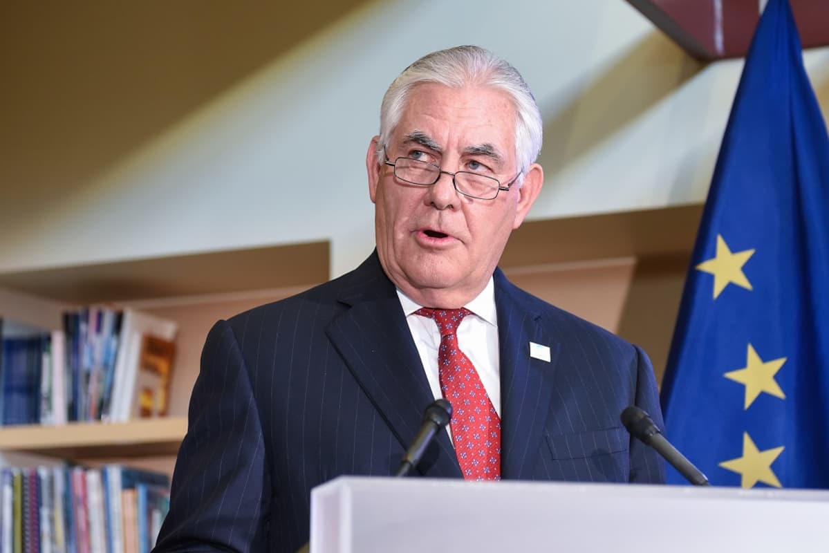 Yhdysvaltain ulkoministeri Rex Tillerson