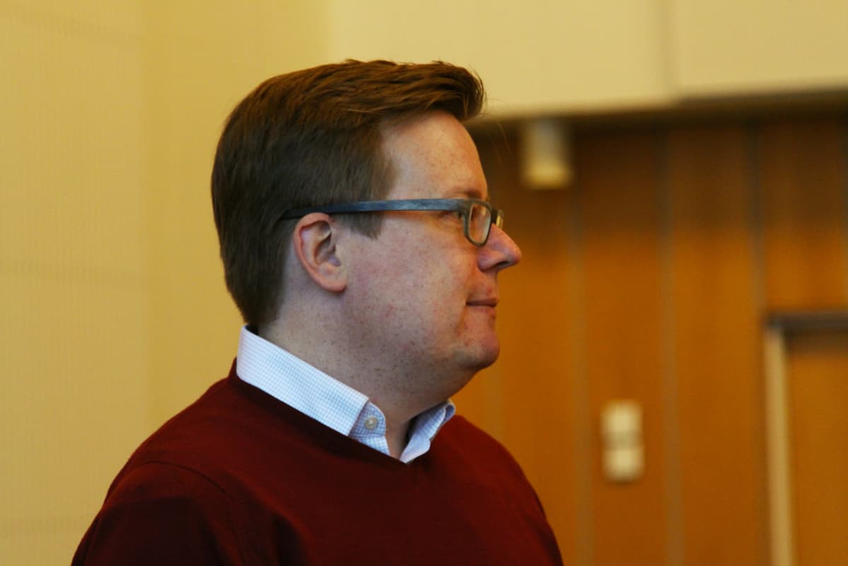 Vasemmistoliiton Mikko Aaltonen