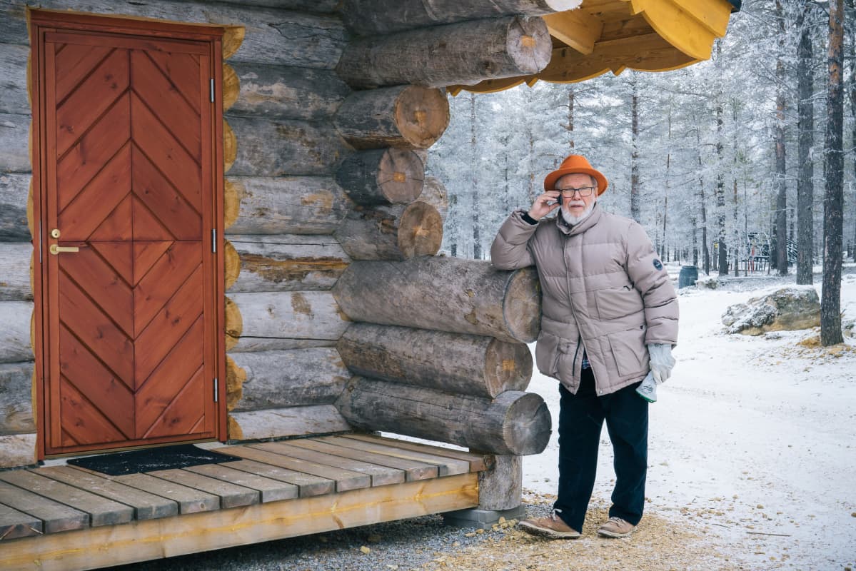 Juhani Eiramo, Kakslauttanen, kelomökki