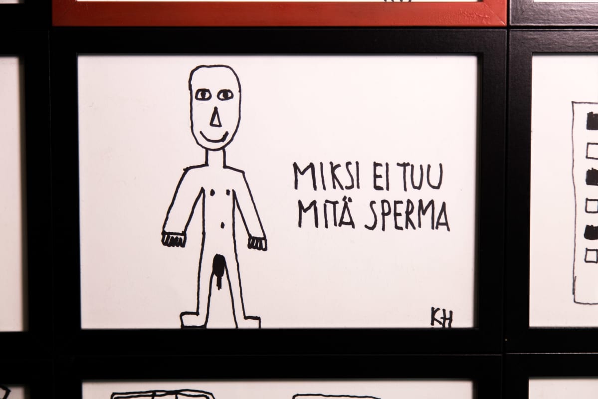 Kalevi Helvetin työ galleria Pertin Valinnassa.