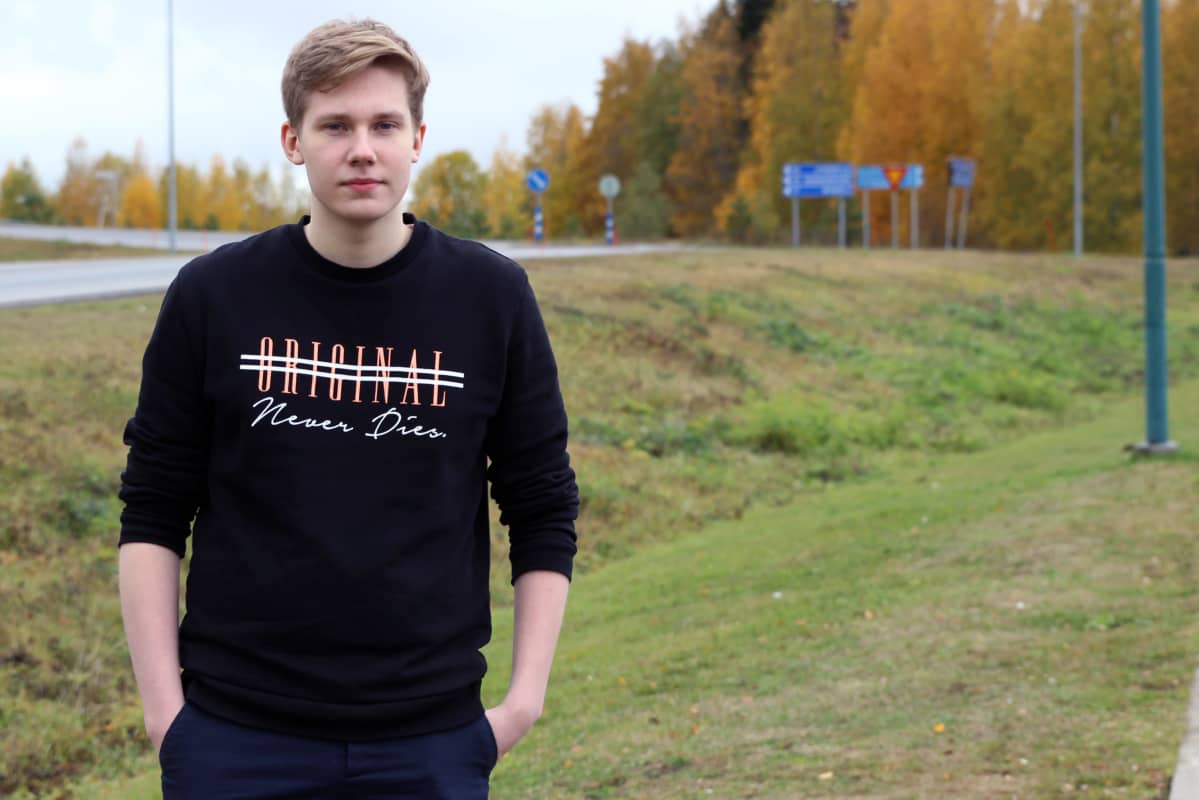 E-urheilija Petja Kantanen Pieksämäellä.