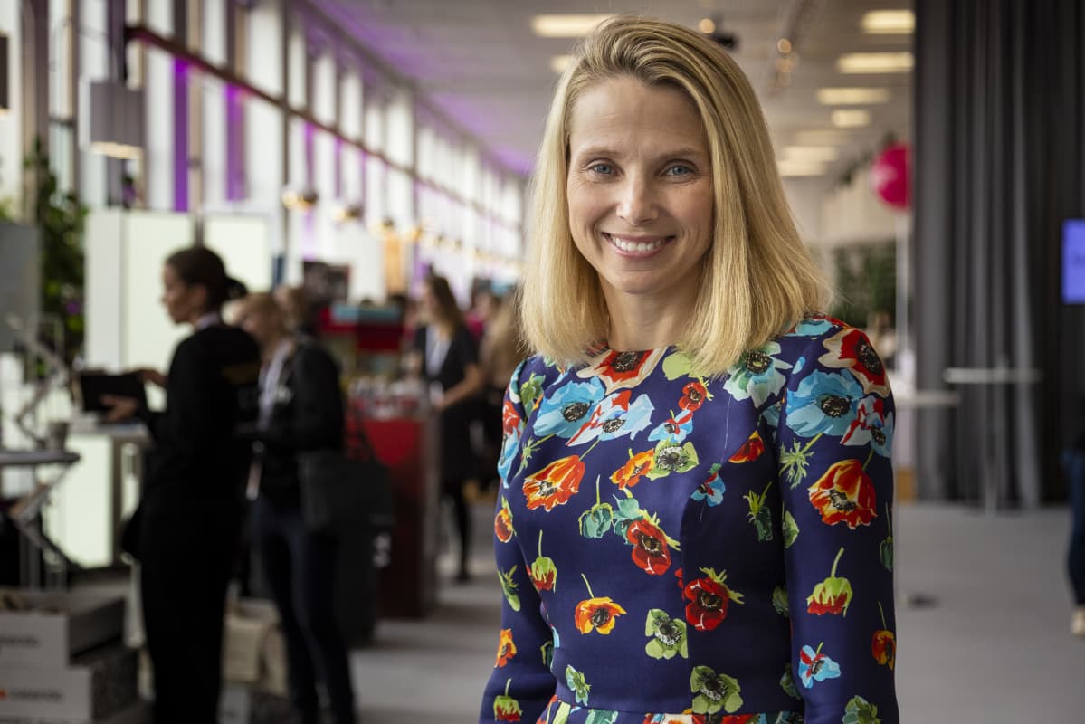 Marissa Mayer Finlandiatalolla 11.10.2019