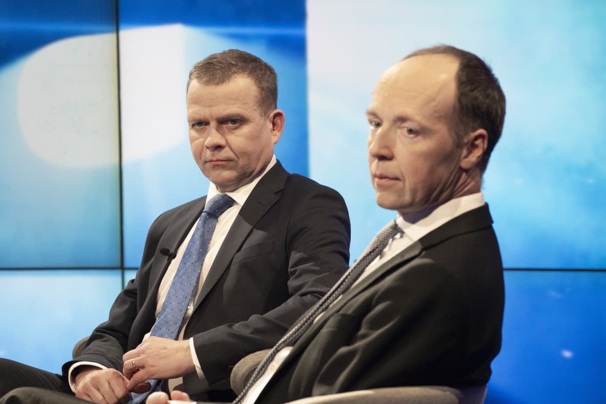 Petteri Orpo ja Jussi Halla-aho.
