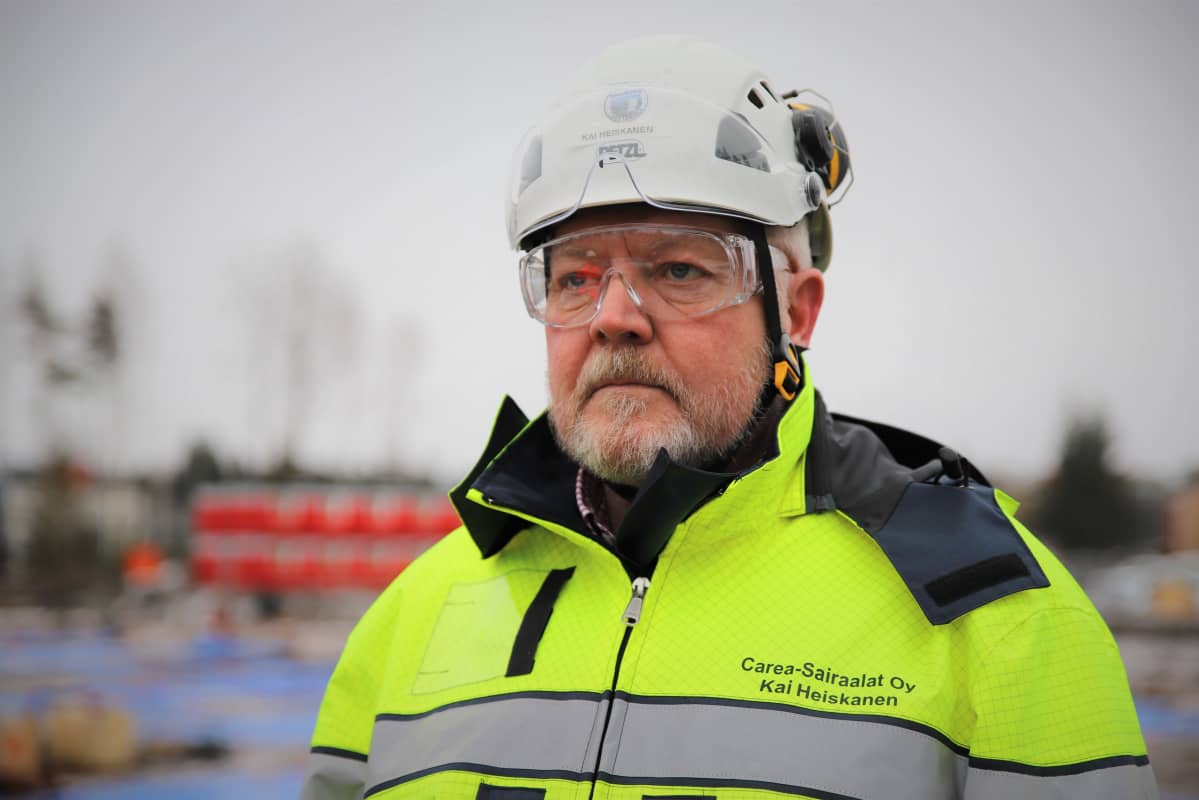 Carea-Sairaalat oy:n projektijohtaja Kai Heiskanen.