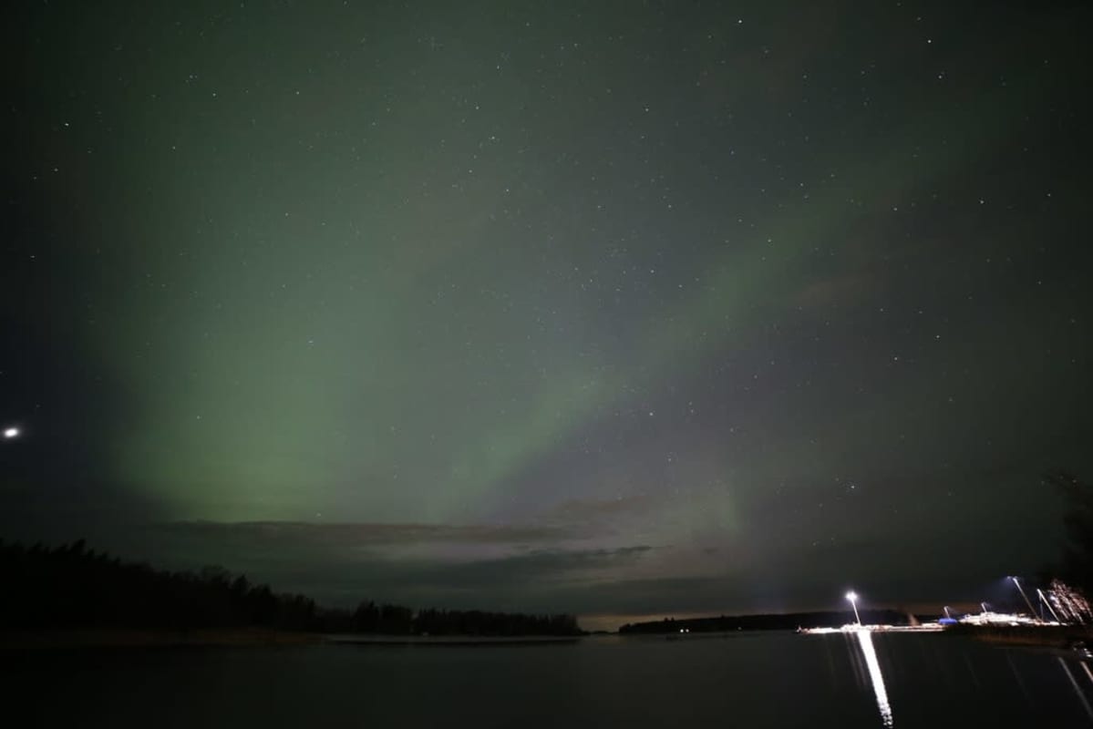 Revontulet Strömsössä 18.2.