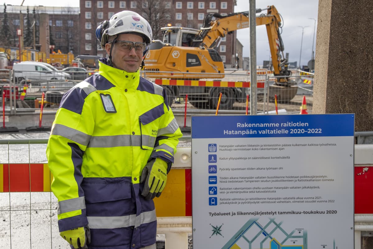Raitiotieallianssi Hatanpään valtatien lohkopäällikkö Olli Tuomisto