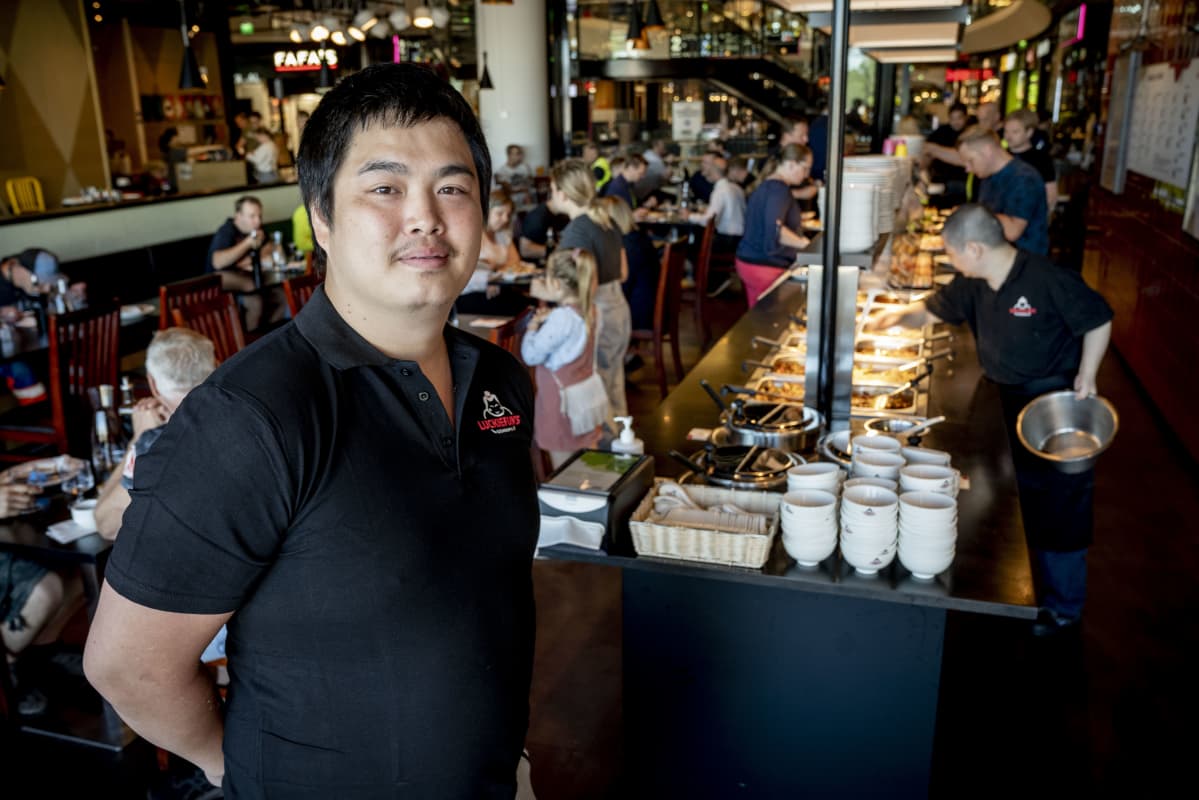 Luckie Bao ostoskeskus Triplan ravintolassa