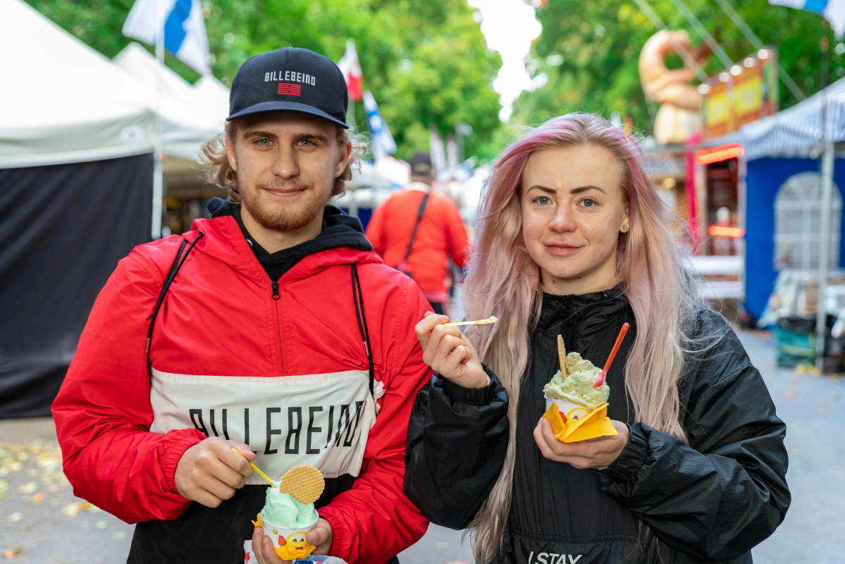 Lassi Nummela ja Janina Matilainen