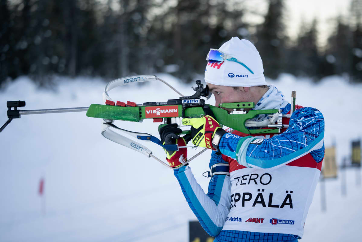 Tero Seppälä ampuu.