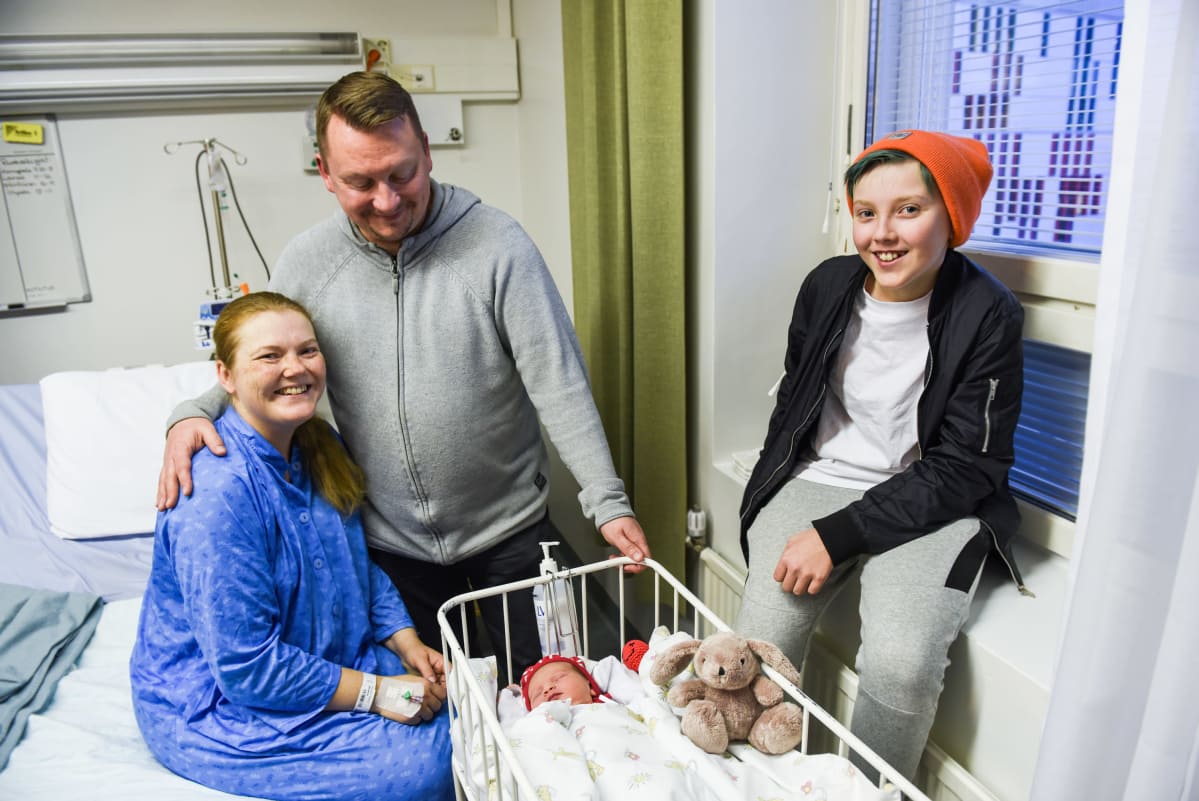 Ursula Änäkkälä, Marko Vesanto ja Leo Änäkkälä.