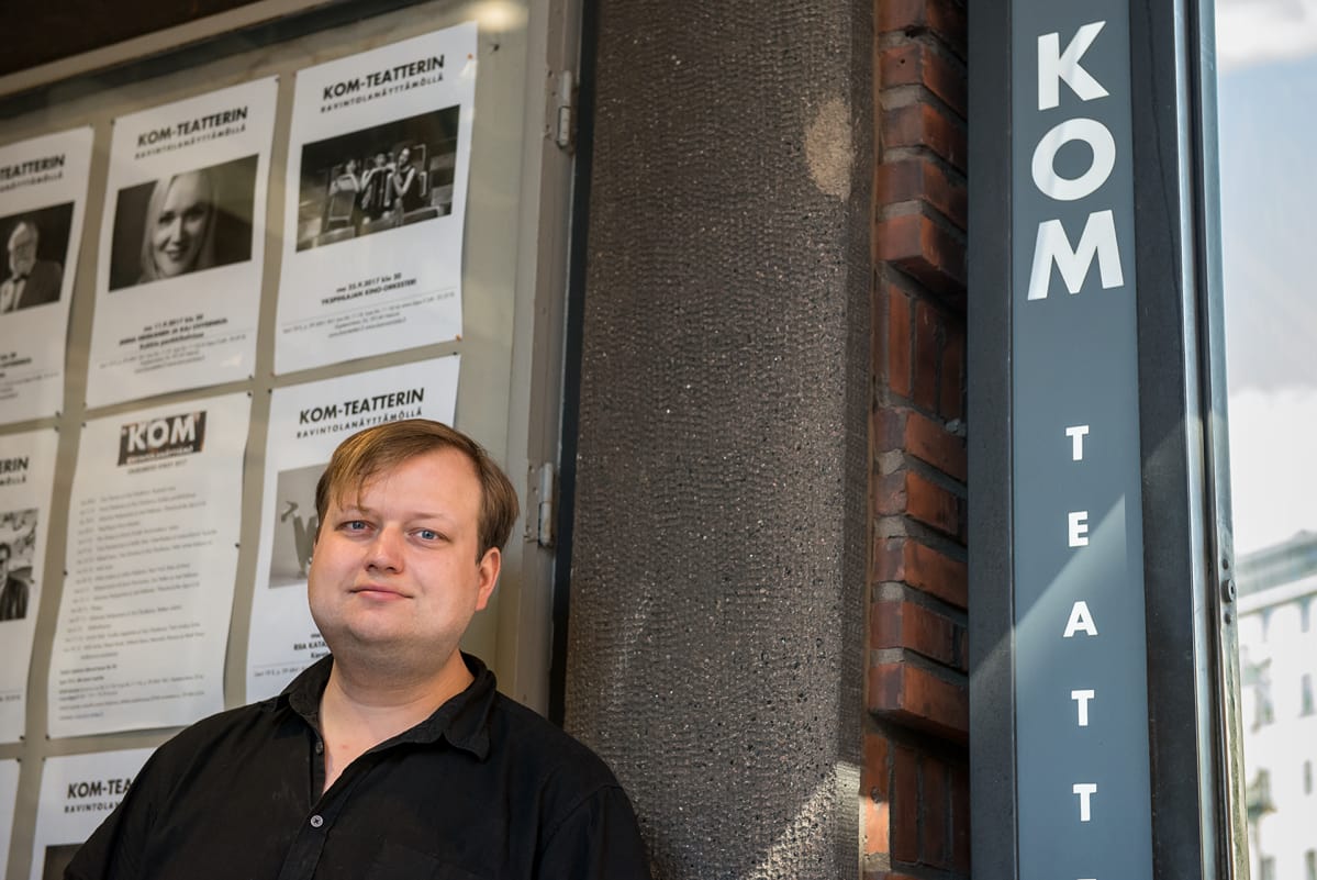 Teatteriohjaaja Lauri Maijala.