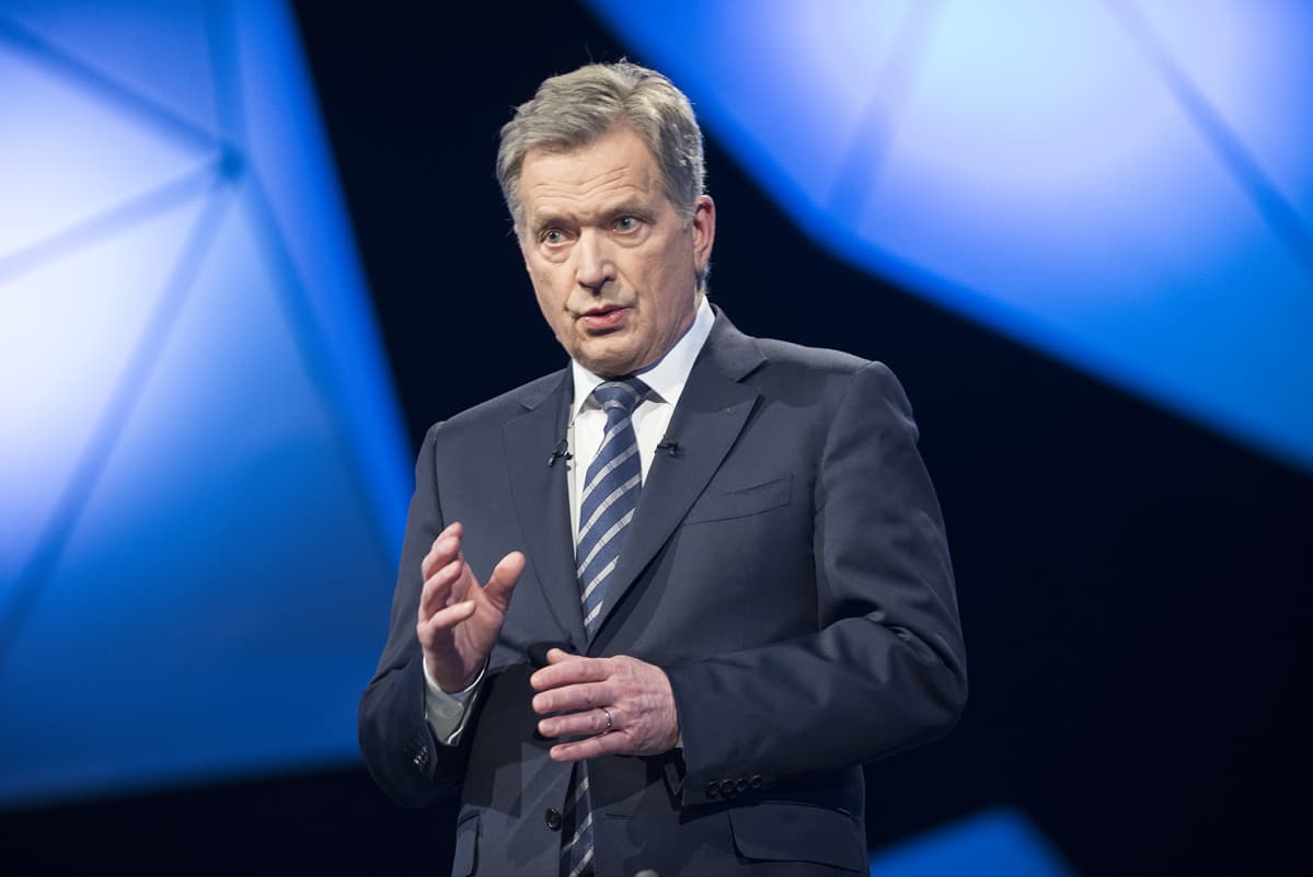 Sauli Niinistö 15.01.2018.