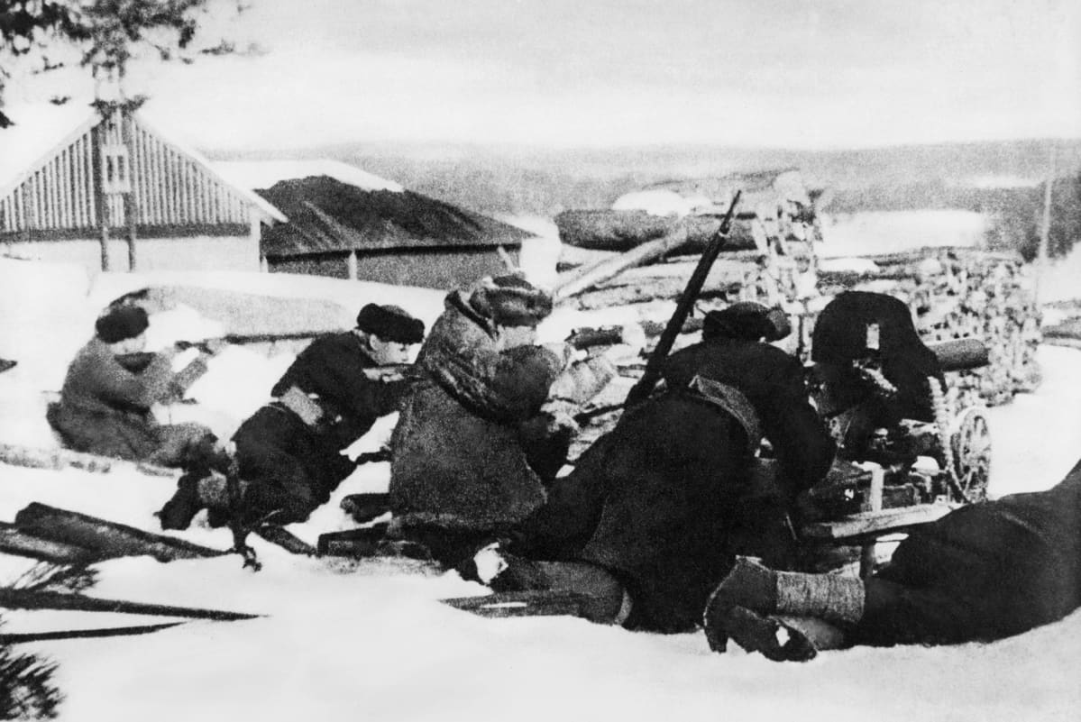 Sisällissota, punakaartilaisia Ruovedellä
