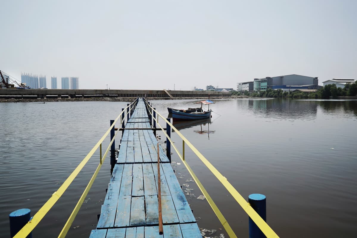 Kapea silta.