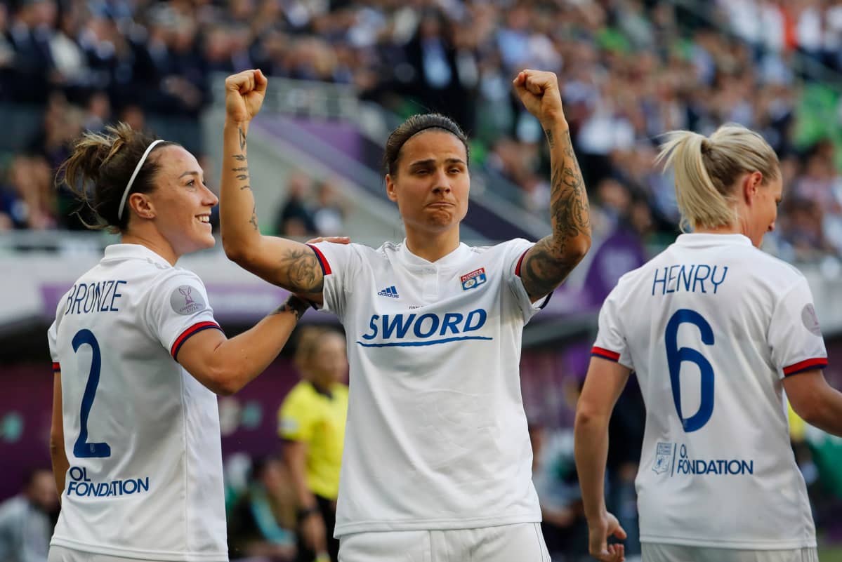Lucy Bronze, Dzenifer Marozsan, Amandine Henry Lyon