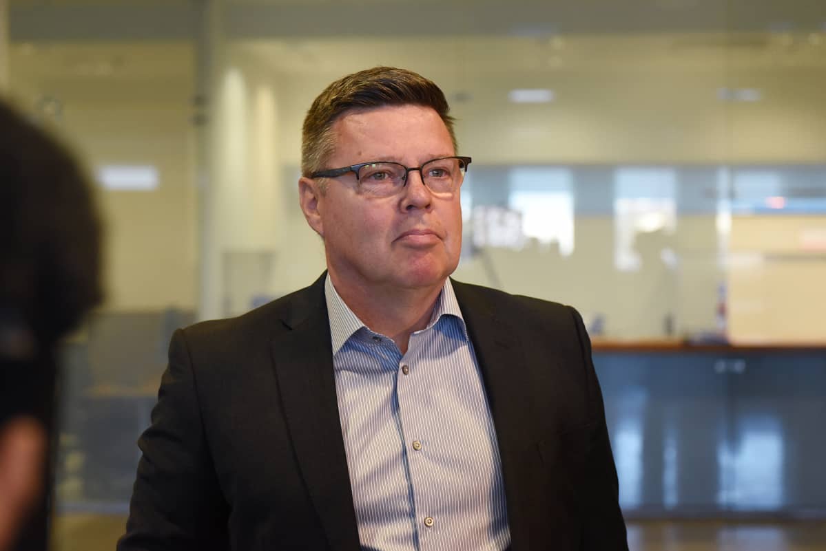 Jari Aarnio Helsingin käräjäoikeudessa 2. toukokuuta.