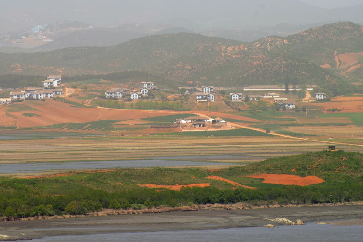 Pohjois-Korean maaseutua