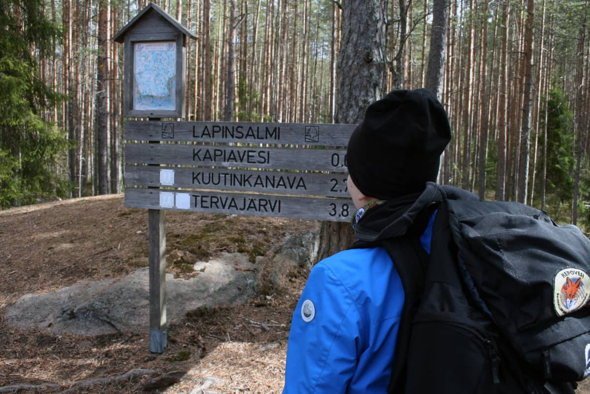 Repoveden kummi Niko Mäkeläinen.