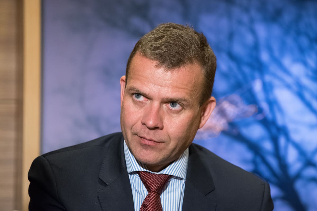 Valtiovarainministeri Petteri Orpo Ylen haastattelussa 27. kesäkuuta 2017.