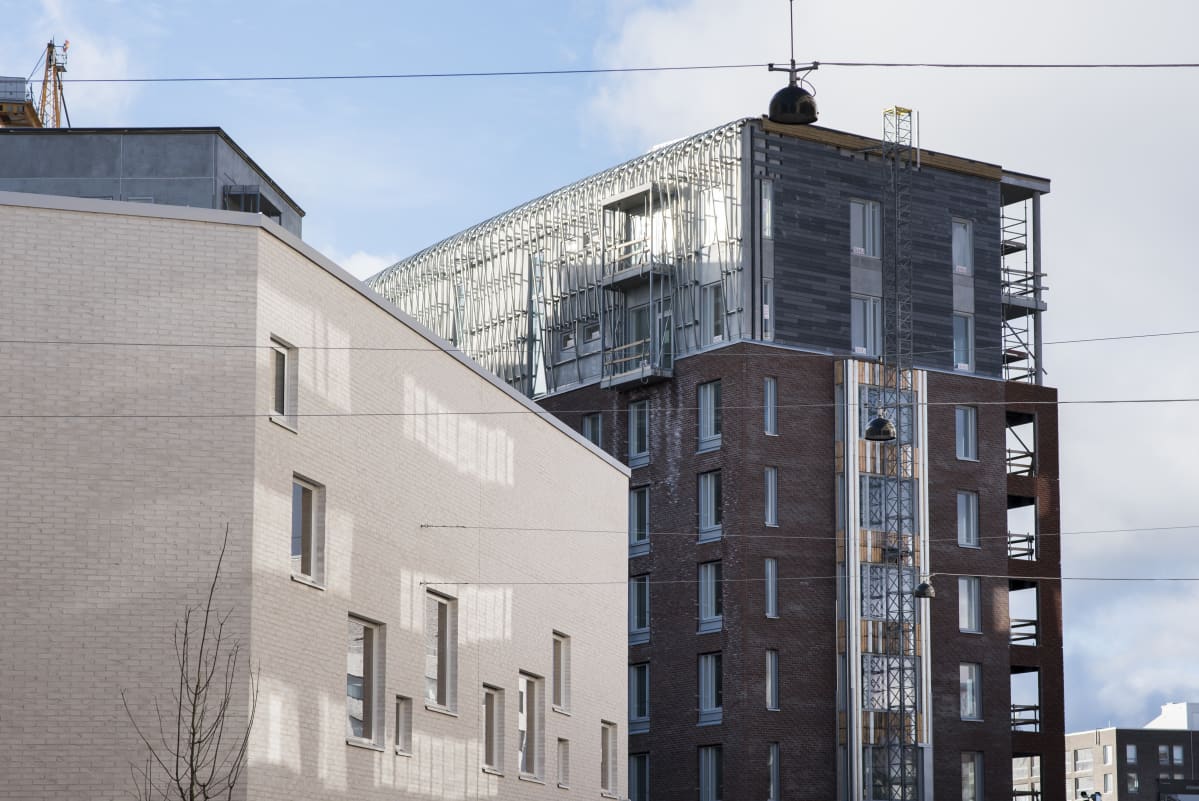 Kerrostalo Helsingin Jätkäsaaressa