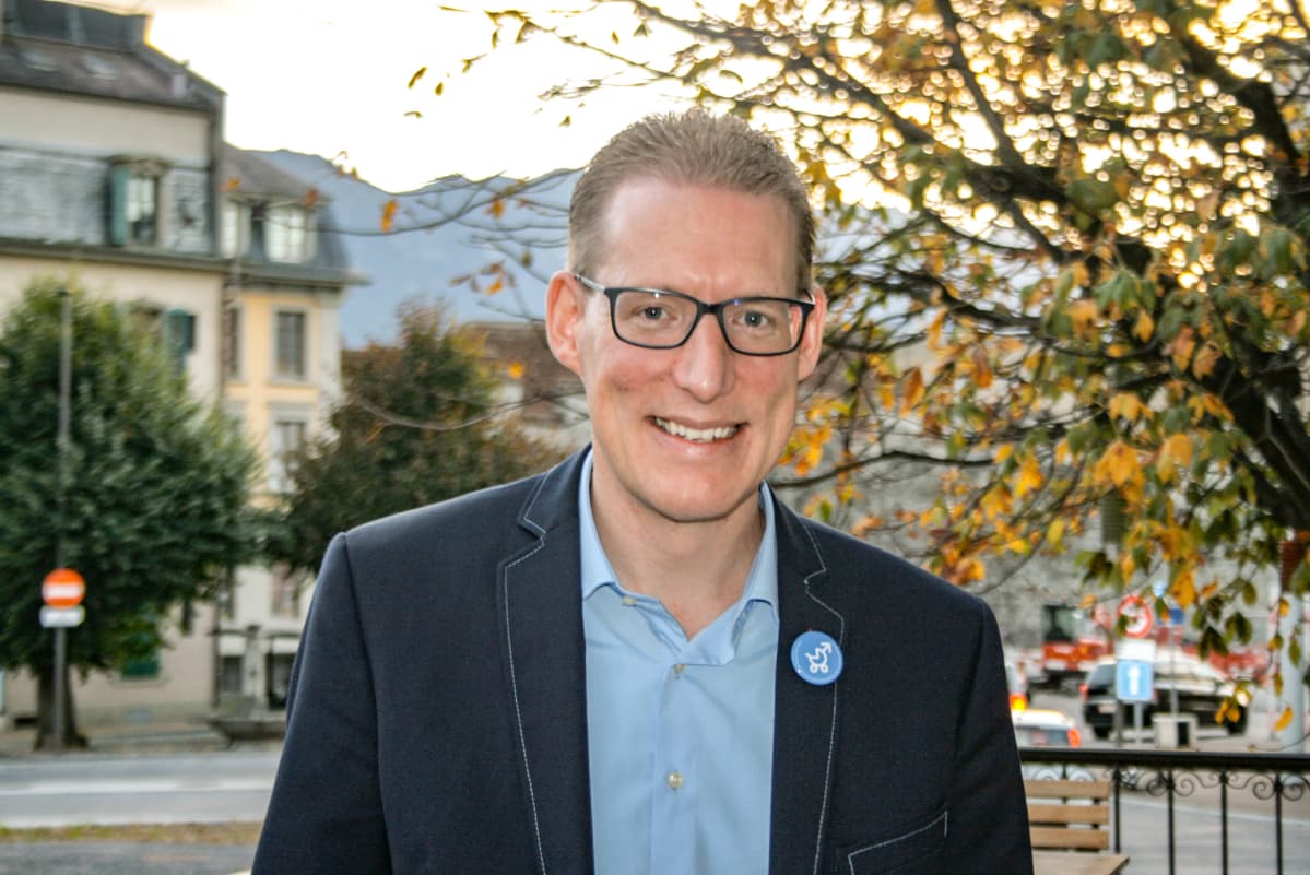 Sosiaalidemokraatteja edustava Adrian Wüthrich