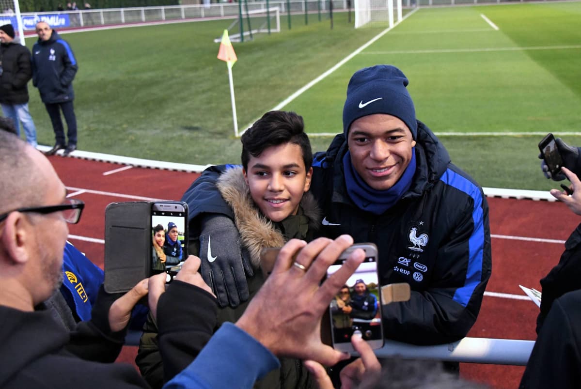 Kylian Mbappe.