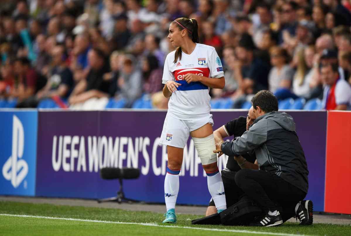 Alex Morgan Lyonin paidassa 2017