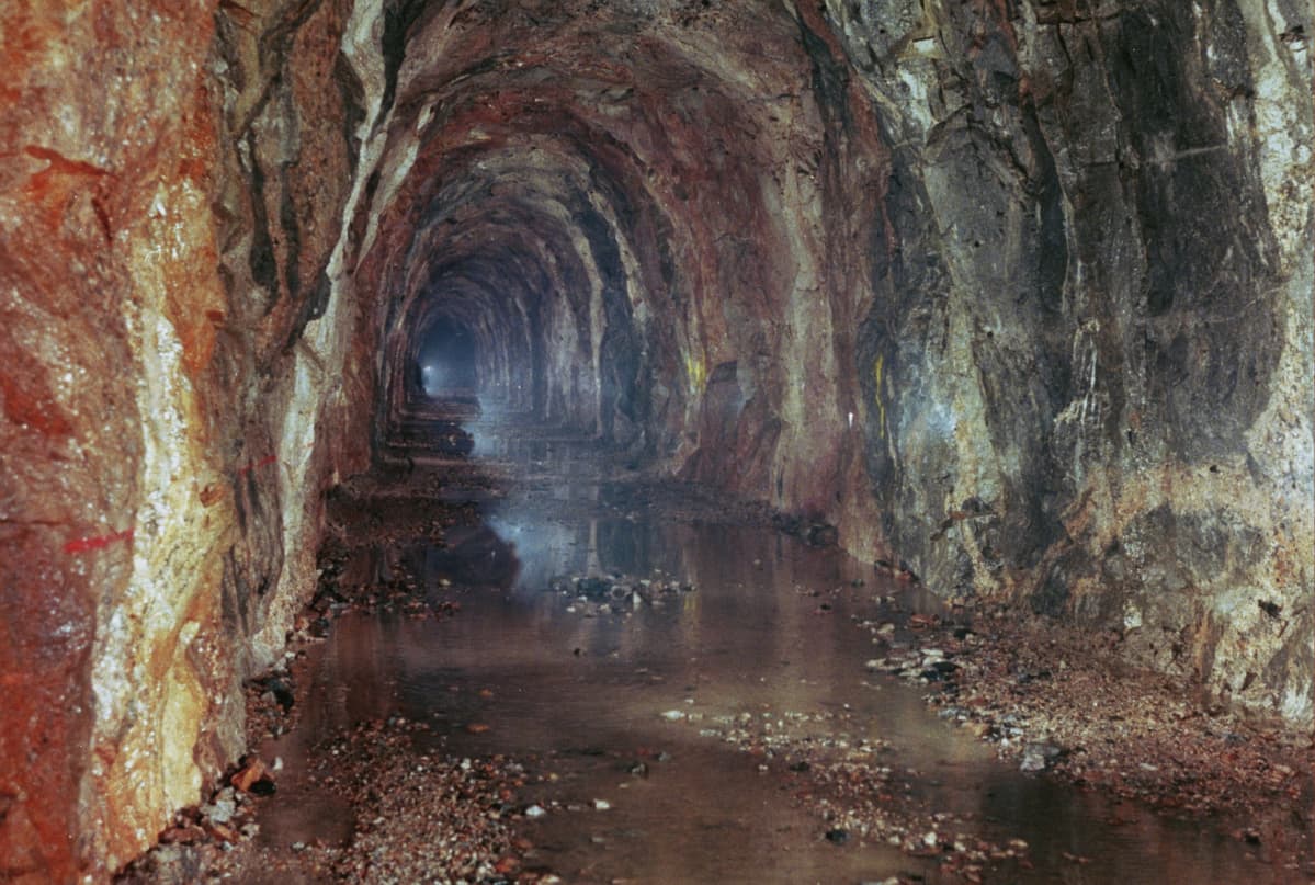 Päijännetunneli.