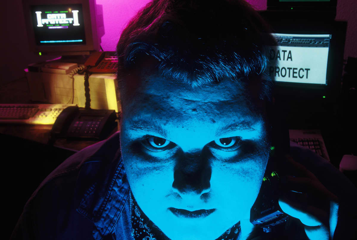 Kim Dotcom nuorena.