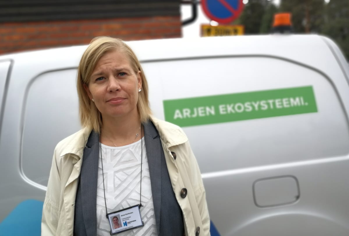 Napapiirin Infra Oy toimitusjohtaja Anne Korhonen