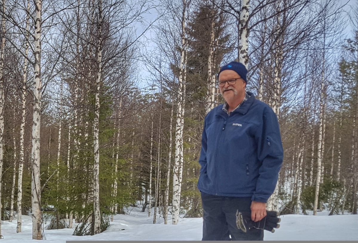 Hannu Tuovila, yrittäjä Kuusamosta.
