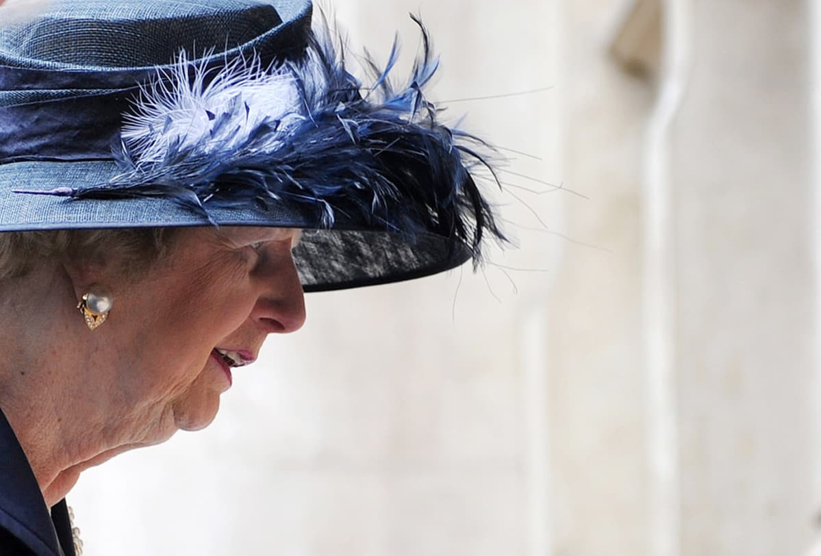 Margaret Thatcher vuonna 2009.