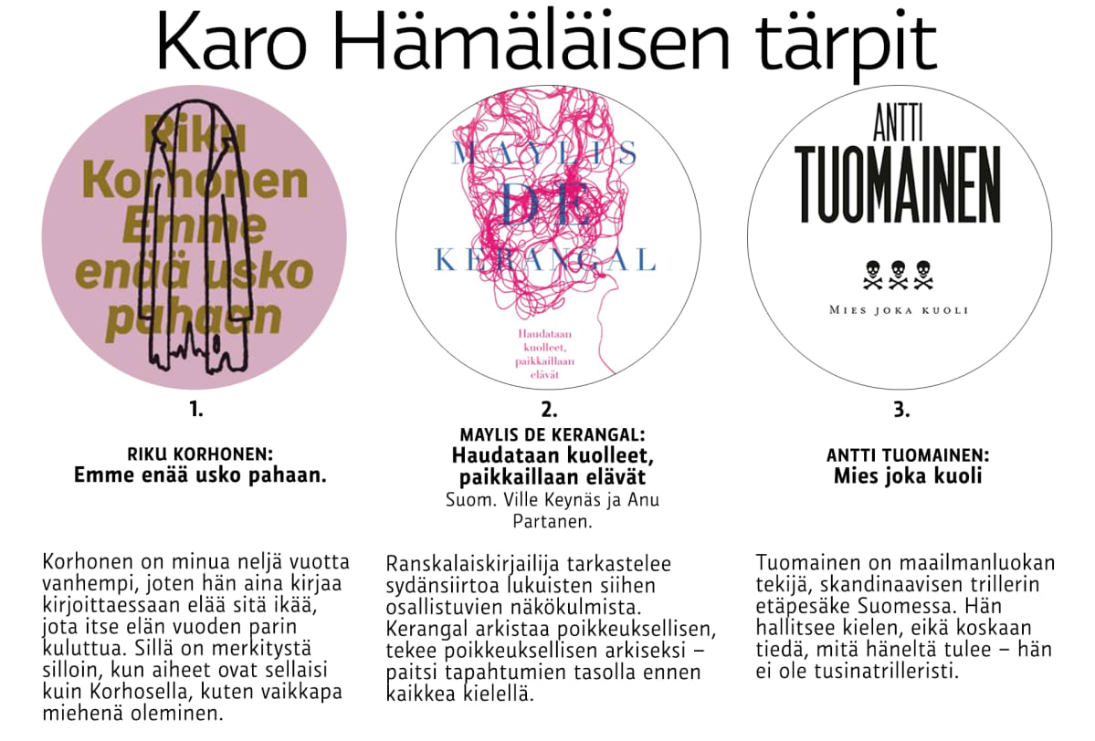 KAro Hämäläisen tärpit