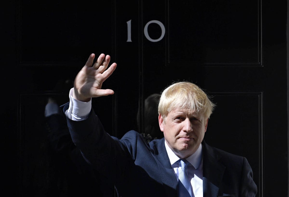 Britannian pääministeri Boris Johnson