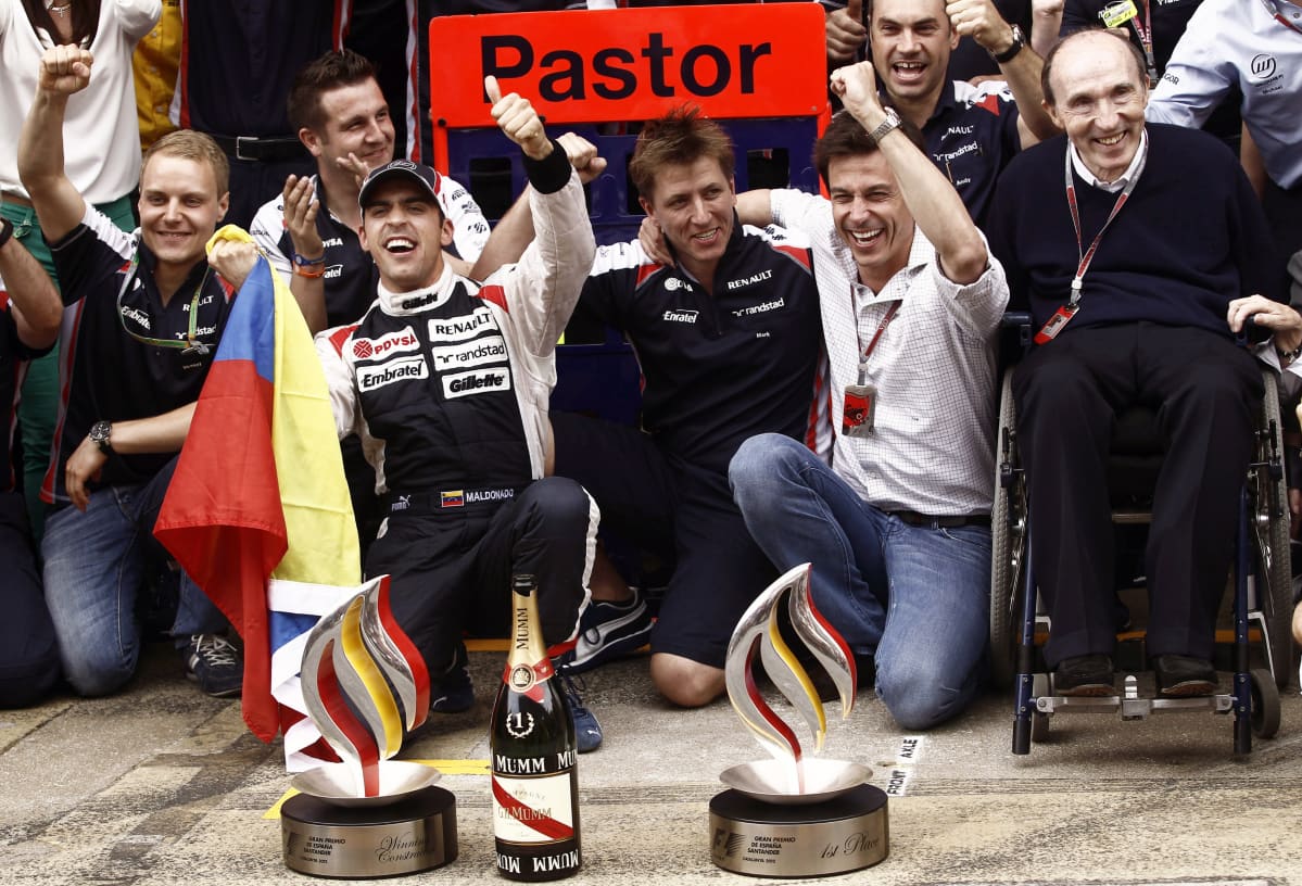 Pastor Maldonado Williams 2012