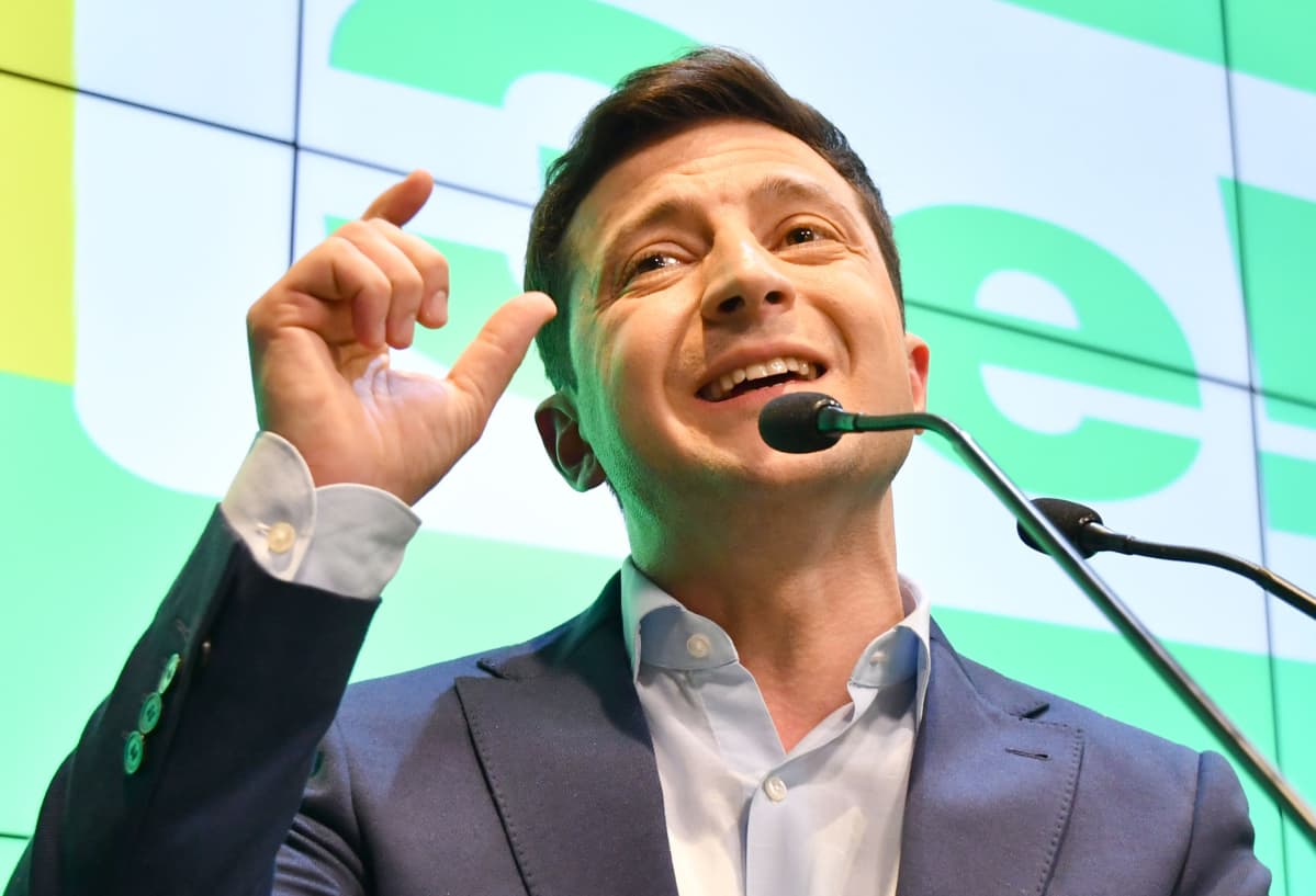 Volodymyr Zelensky i