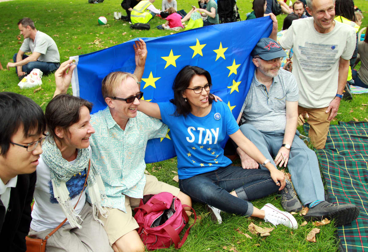 Brexitin vastustajia