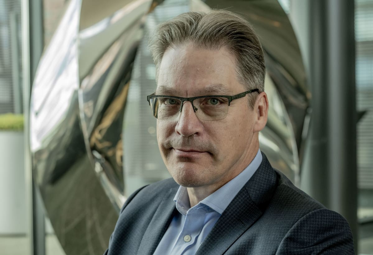 Risto Murto eläkeyhtiö Warman toimitiloissa