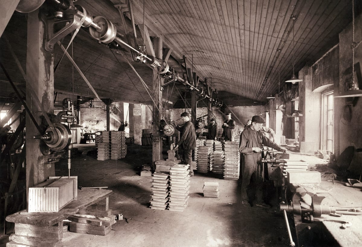 Högforsin konepaja 1922