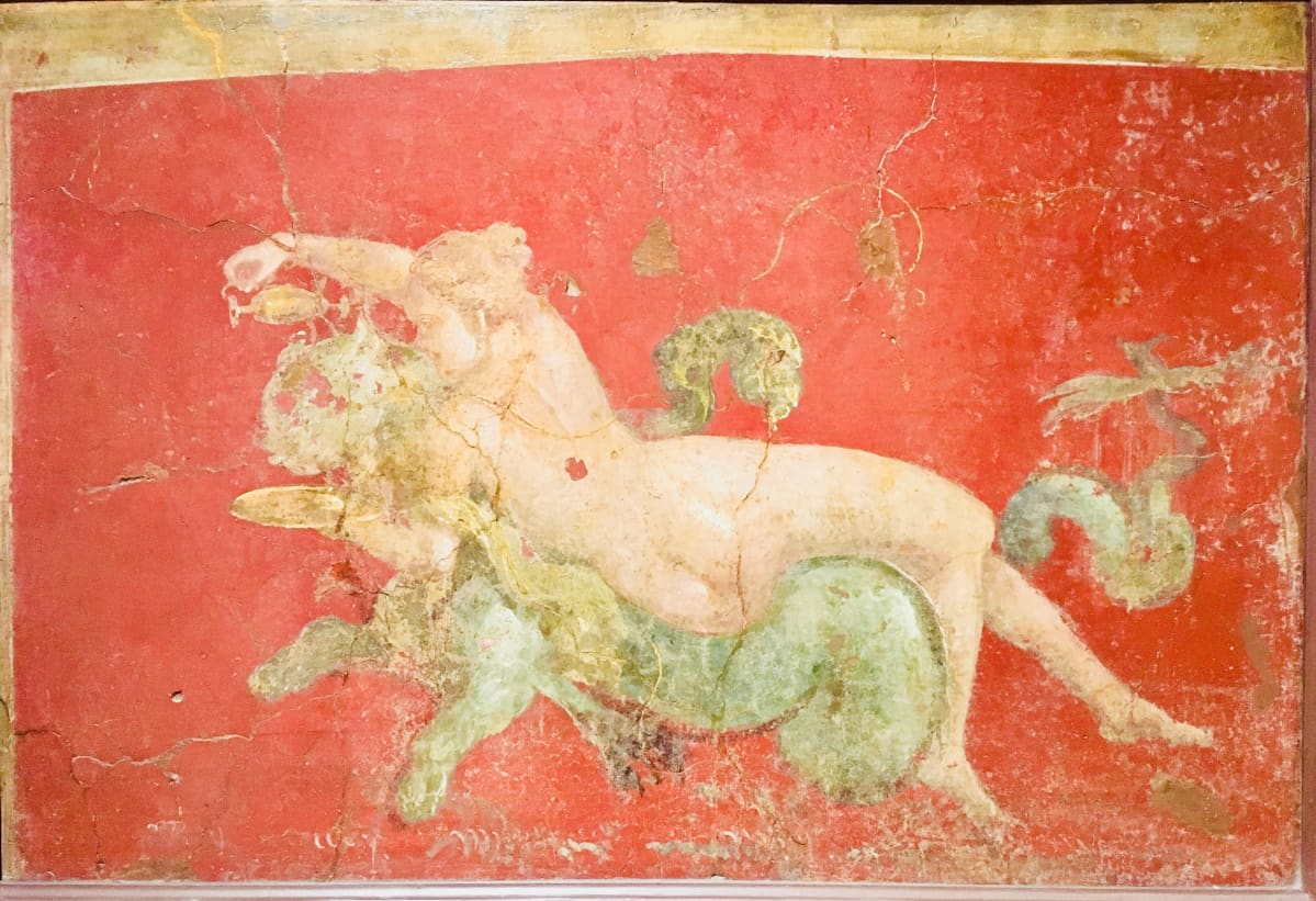 Nereid on a Sea Panther