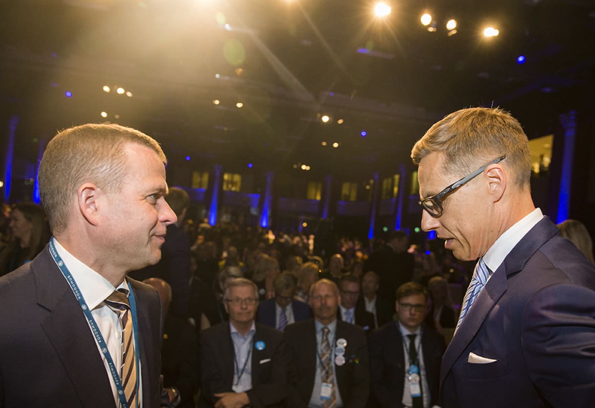 Petteri Orpo ja Alexander Stubb.