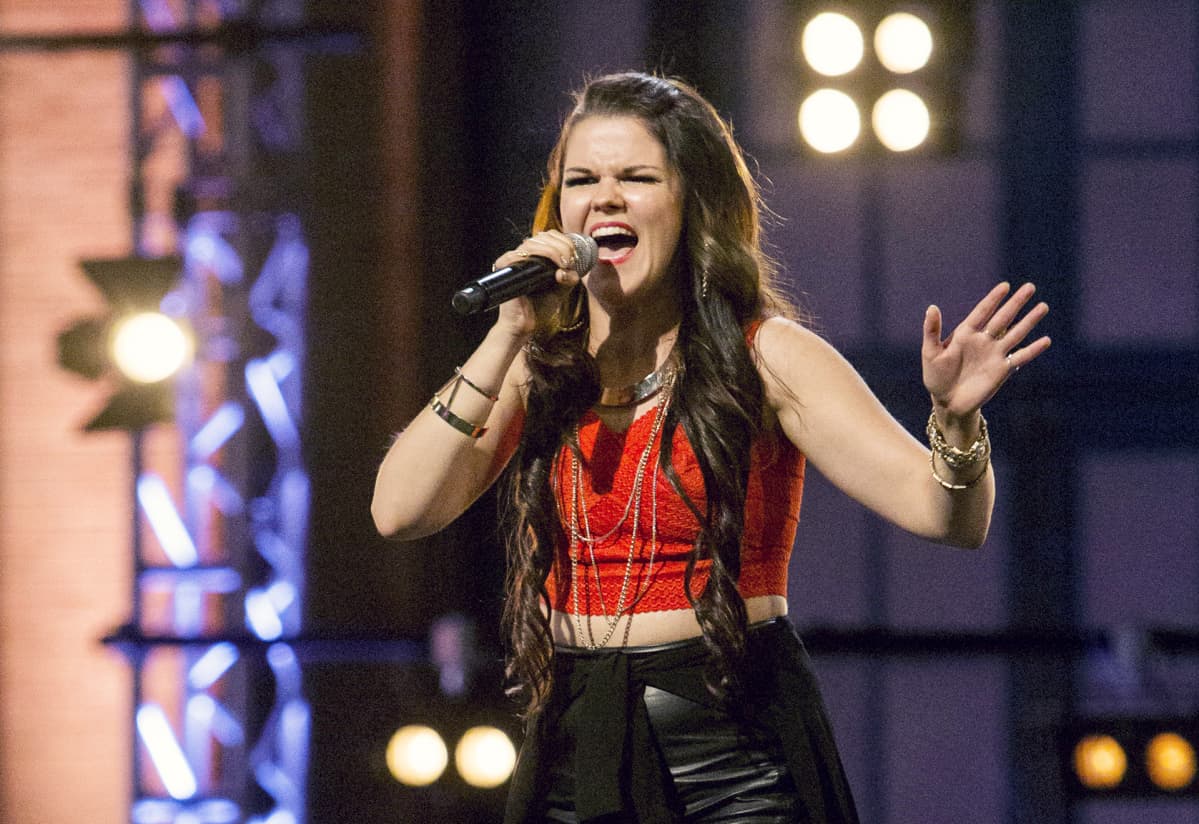 Saara Aalto X-Factorissa.