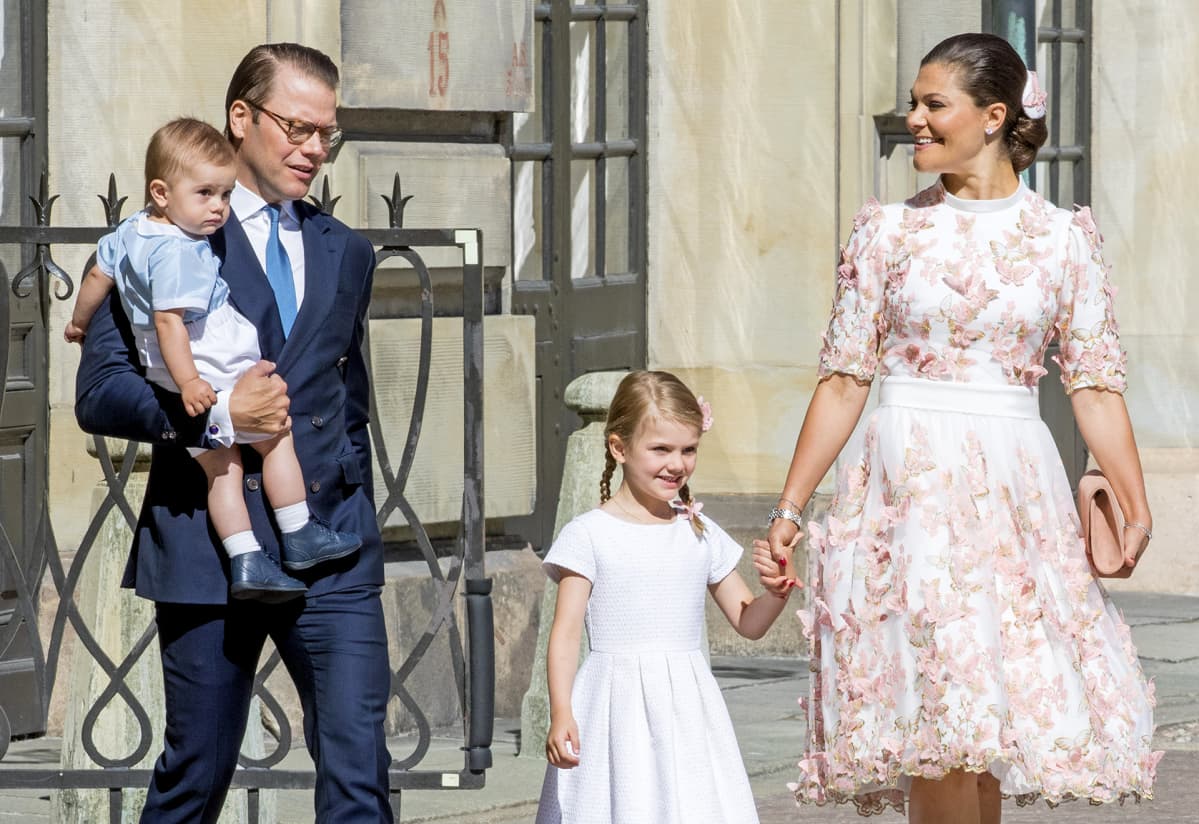 Prinsessa victoria perheensä kanssa