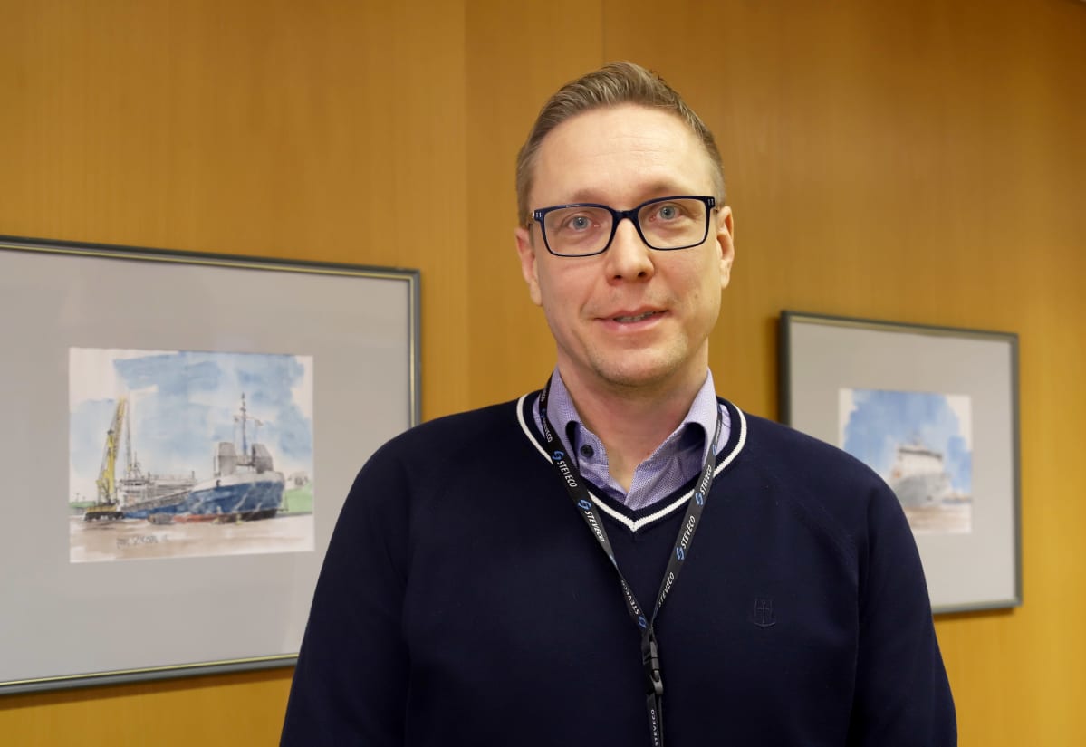 Steveco Oy:n myyntijohtaja Markus Myllylä