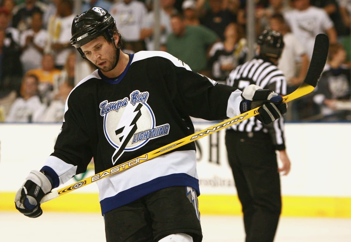 Martin St.Louis Tampa Bayn pelipaidassa vuonna 2007.