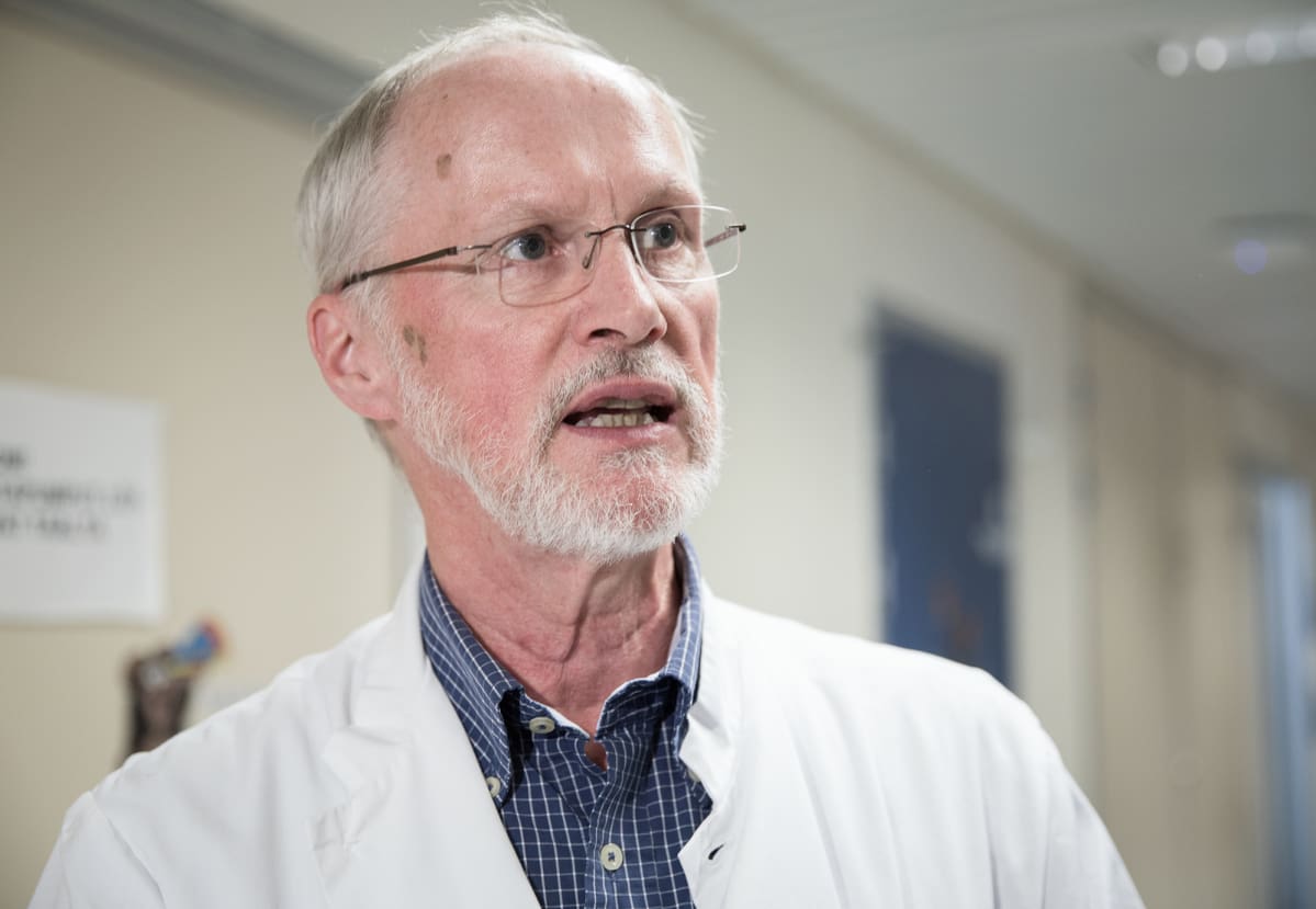 Ylilääkäri Sture Andersson.