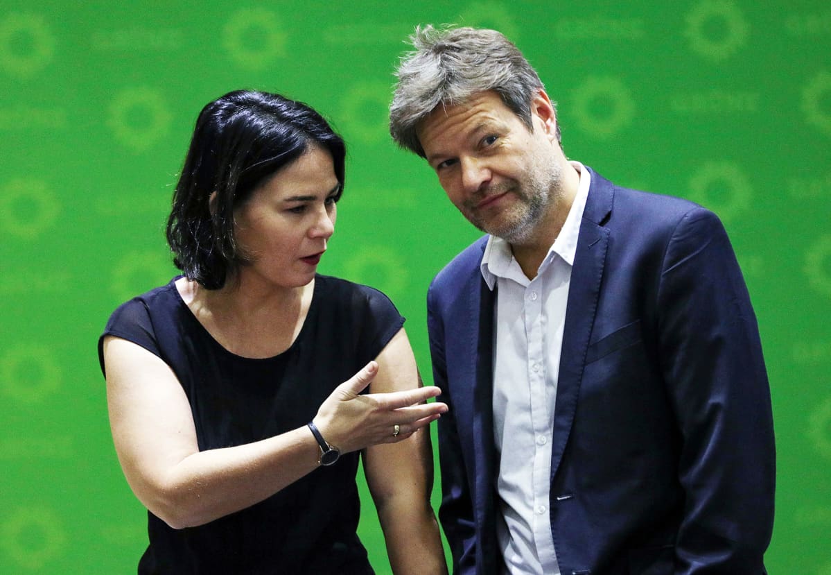 Annalena Baerbock ja Robert Habeck