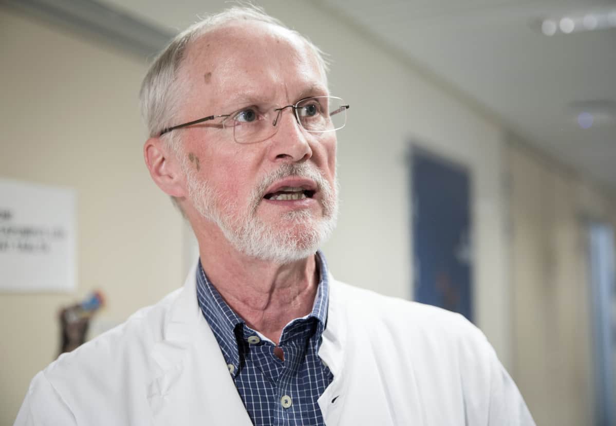 Ylilääkäri Sture Andersson.