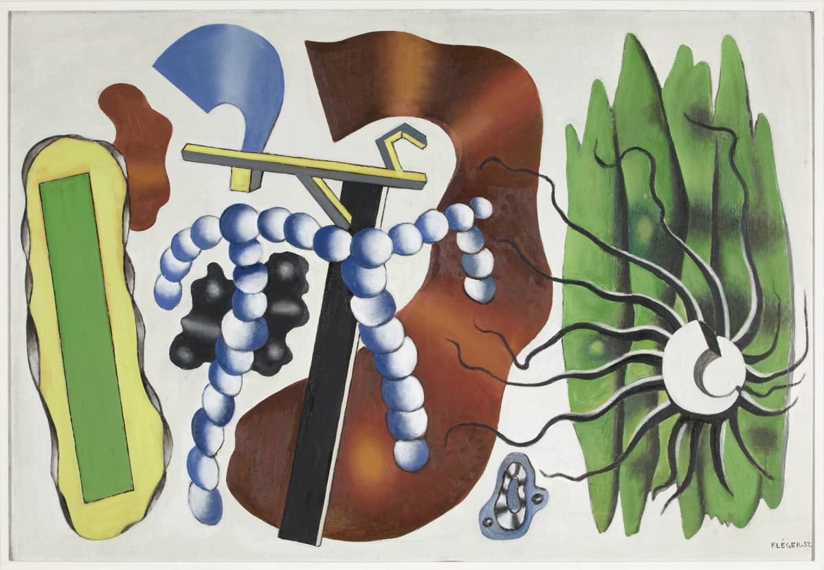 Fernand Léger: Composition aux contrastes (Vastakohtasommitelma) (1932)