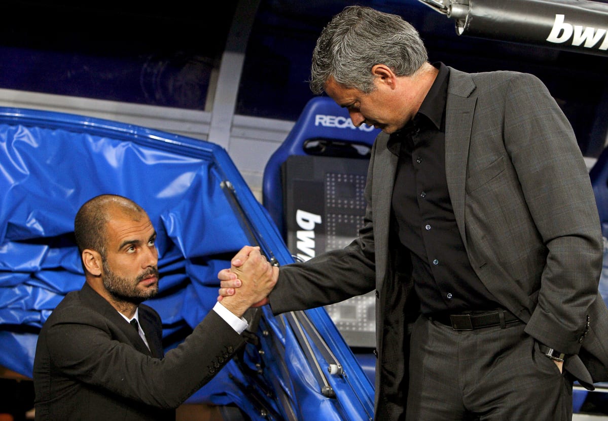 Guardiola ja Mourinho 2011